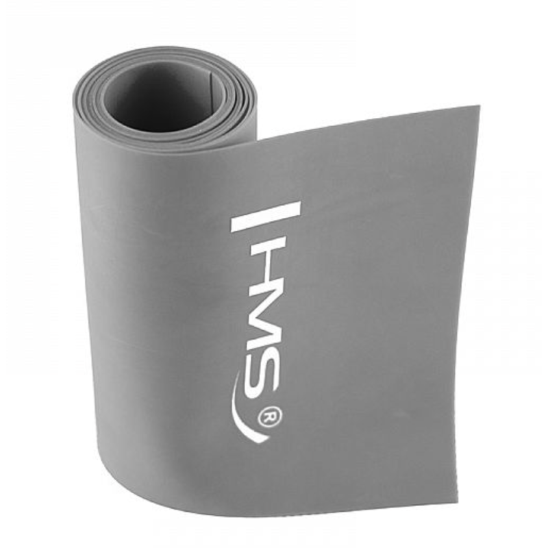 Гума для тренувань HMS TP01 1500 x 150 x 0.75мм сірий